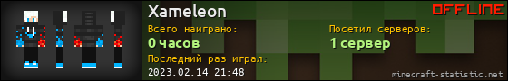 Юзербар 560x90 для Xameleon