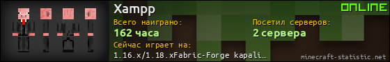 Юзербар 560x90 для Xampp