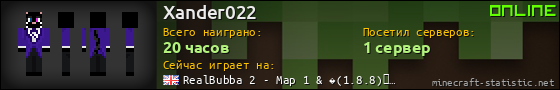 Юзербар 560x90 для Xander022
