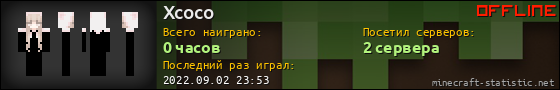 Юзербар 560x90 для Xcoco
