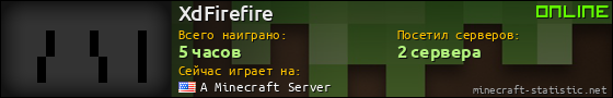 Юзербар 560x90 для XdFirefire