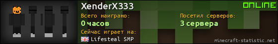 Юзербар 560x90 для XenderX333