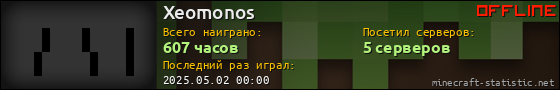 Юзербар 560x90 для Xeomonos