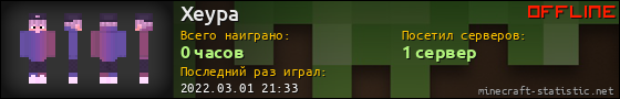 Юзербар 560x90 для Xeypa