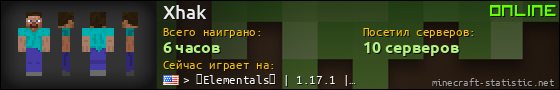 Юзербар 560x90 для Xhak
