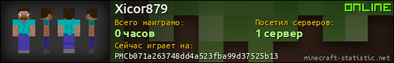 Юзербар 560x90 для Xicor879