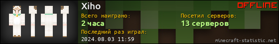 Юзербар 560x90 для Xiho