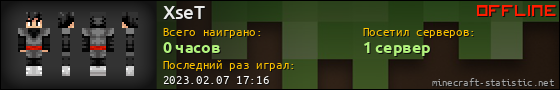 Юзербар 560x90 для XseT
