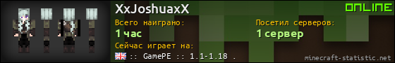 Юзербар 560x90 для XxJoshuaxX