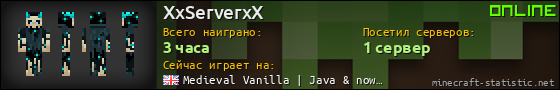 Юзербар 560x90 для XxServerxX