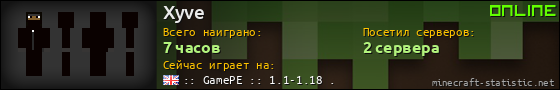 Юзербар 560x90 для Xyve