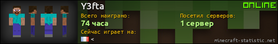 Юзербар 560x90 для Y3fta