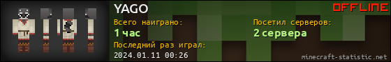 Юзербар 560x90 для YAGO