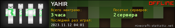 Юзербар 560x90 для YAHIR