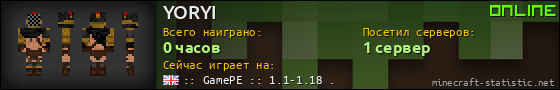 Юзербар 560x90 для YORYI