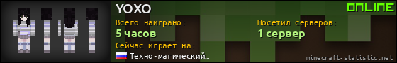 Юзербар 560x90 для YOXO