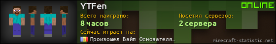 Юзербар 560x90 для YTFen