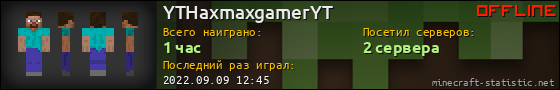 Юзербар 560x90 для YTHaxmaxgamerYT