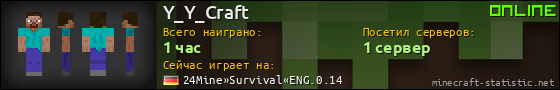 Юзербар 560x90 для Y_Y_Craft