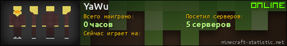 Юзербар 560x90 для YaWu