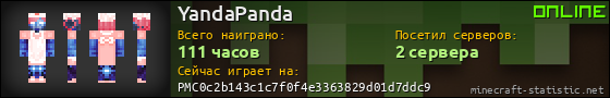 Юзербар 560x90 для YandaPanda