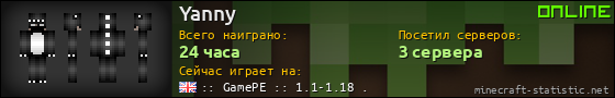 Юзербар 560x90 для Yanny