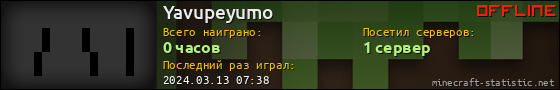 Юзербар 560x90 для Yavupeyumo