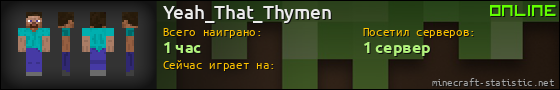 Юзербар 560x90 для Yeah_That_Thymen