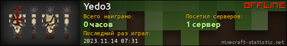 Юзербар 560x90 для Yedo3