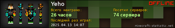 Юзербар 560x90 для Yeho