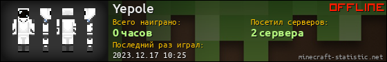 Юзербар 560x90 для Yepole