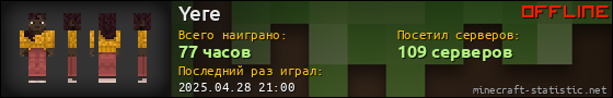 Юзербар 560x90 для Yere