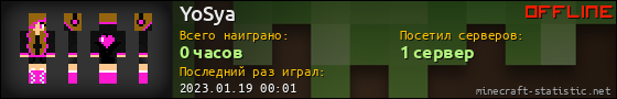 Юзербар 560x90 для YoSya