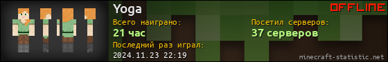 Юзербар 560x90 для Yoga
