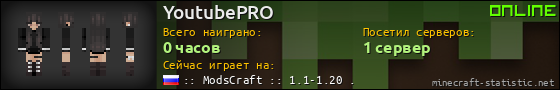 Юзербар 560x90 для YoutubePRO