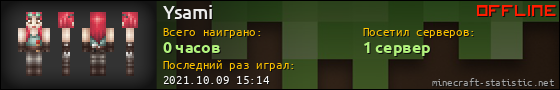 Юзербар 560x90 для Ysami