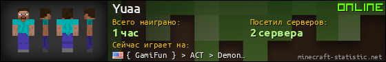 Юзербар 560x90 для Yuaa