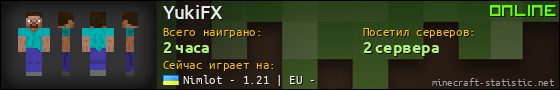 Юзербар 560x90 для YukiFX