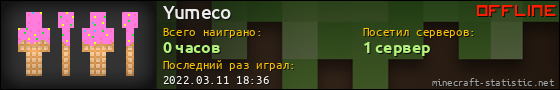 Юзербар 560x90 для Yumeco
