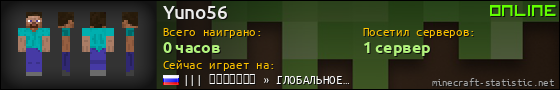 Юзербар 560x90 для Yuno56