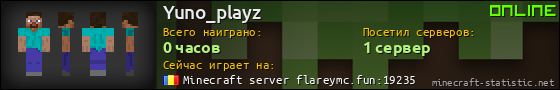 Юзербар 560x90 для Yuno_playz