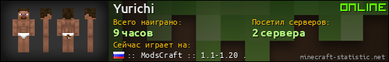 Юзербар 560x90 для Yurichi