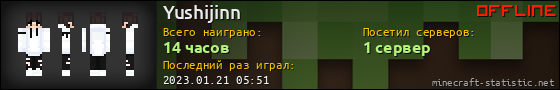 Юзербар 560x90 для Yushijinn