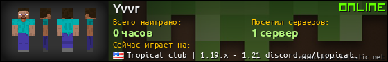 Юзербар 560x90 для Yvvr