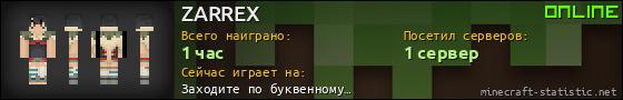 Юзербар 560x90 для ZARREX