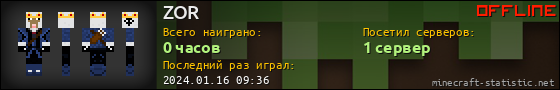 Юзербар 560x90 для ZOR