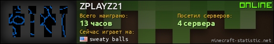 Юзербар 560x90 для ZPLAYZ21