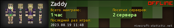 Юзербар 560x90 для Zaddy