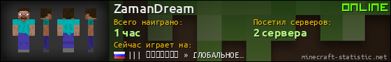 Юзербар 560x90 для ZamanDream