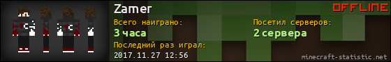 Юзербар 560x90 для Zamer